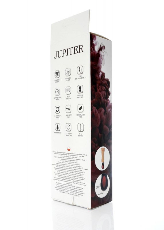 Naturalny wibrator rotacyjny mega orgazm 27 cm