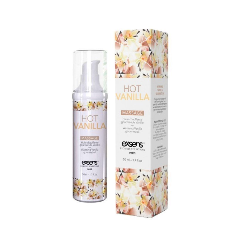 Rozgrzewający olejek do masażu erotycznego Hot Vanilla  50 ml