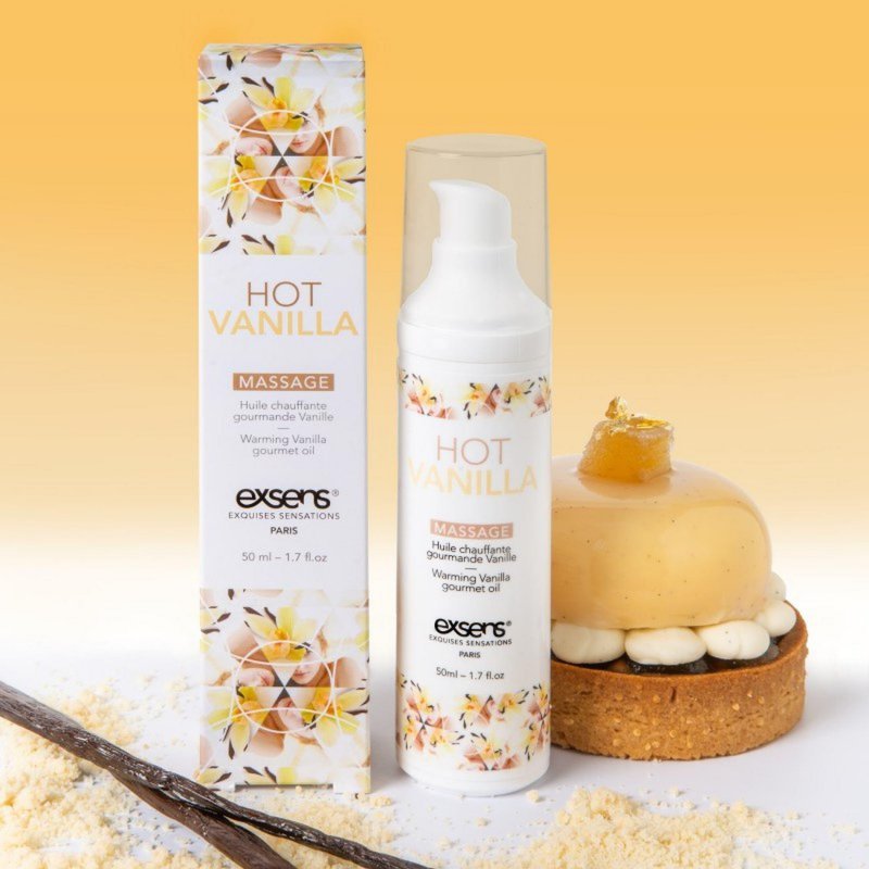 Rozgrzewający olejek do masażu erotycznego Hot Vanilla  50 ml