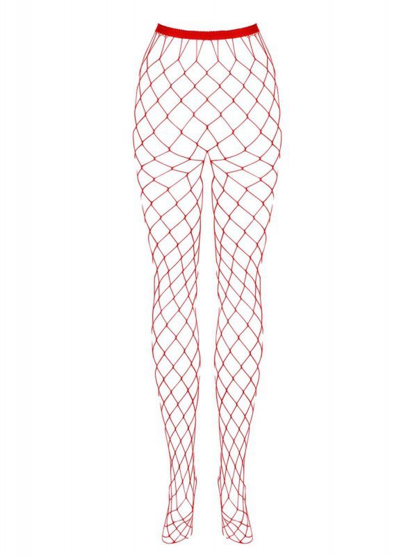 Obsessive S812 rajstopy czerwone  S/M/L