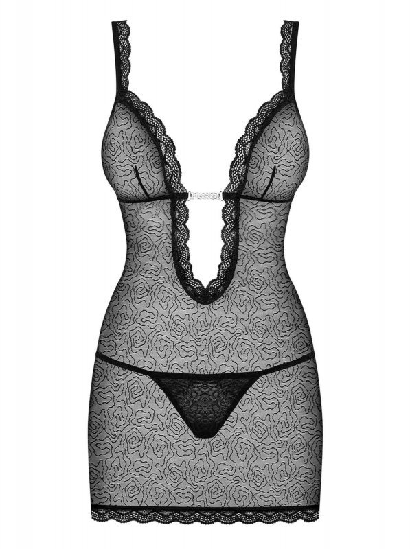 Obsessive 877-CHE-1 koszulka i stringi L/XL