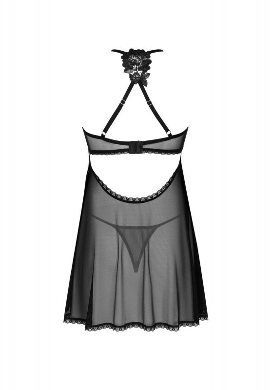 Seksowny komplet Obsessive Latinesa babydoll i stringi XL/2XL