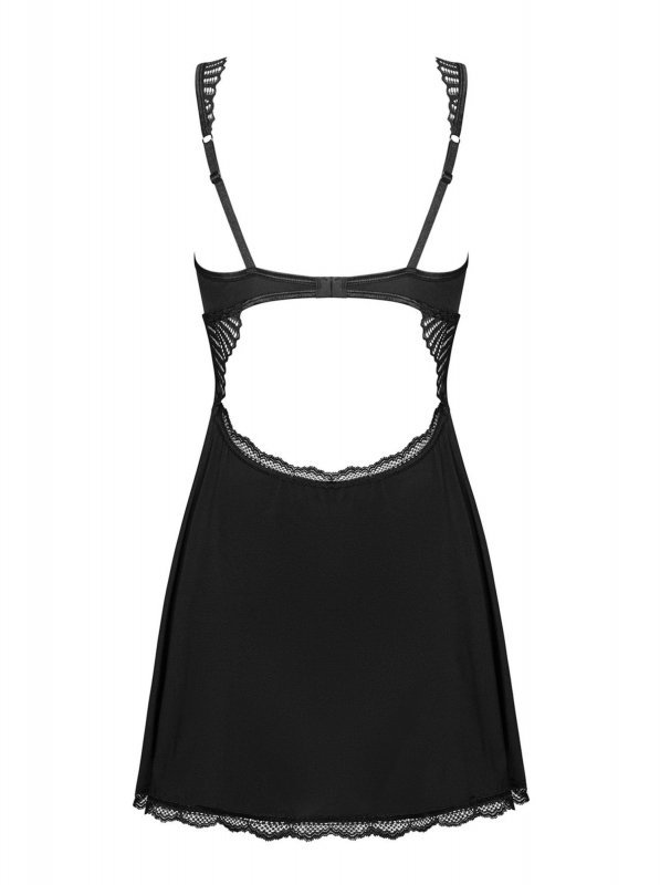 Obsessive koszulka nocna Klarita babydoll i stringi   S/M