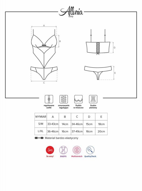 Obsessive Alluria body  S/M
