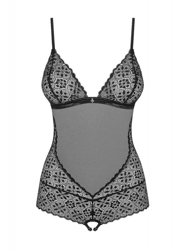 Obsessive Shibu body czarne L/XL