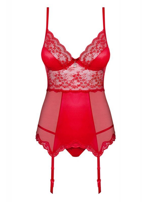 Obsessive Lovica gorset i stringi L/XL