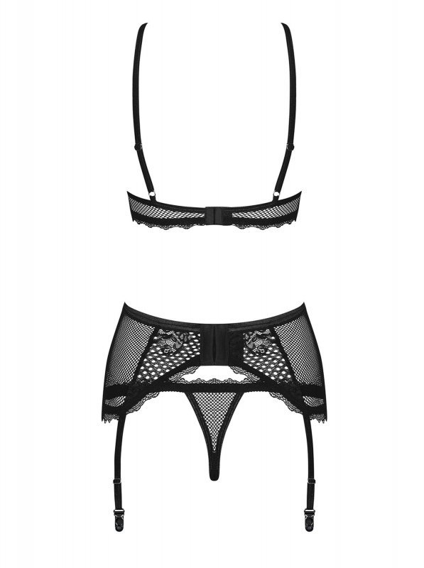Obsessive Basitta komplet 3-częściowy L/XL