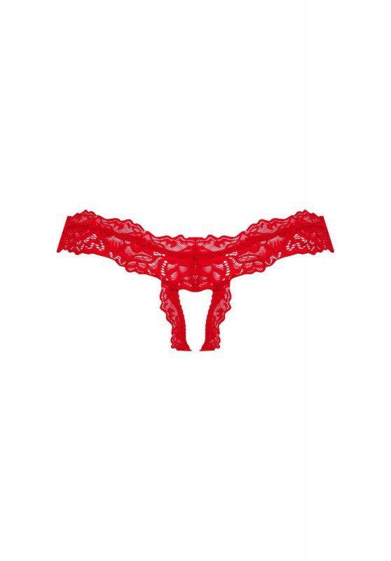 Sexy Obsessive Amor Cherris stringi z dziurką S/M