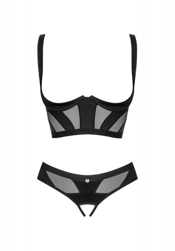 Obsessive Chic Amoria seksowny komplet 2-częściowy otwarty   XS/S