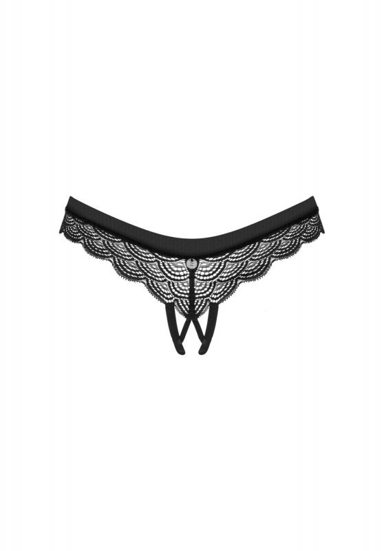 Bielizna erotyczna figi otwarte Obssesive  XL/2XL