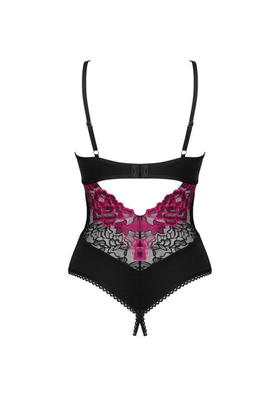 Rosenty bielizna erotyczna body otwarte XL/2XL