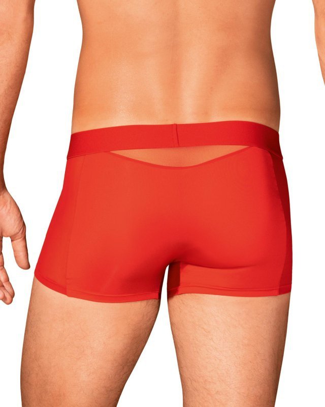 Obsessive Boldero bokserki męskie czerwone  S/M