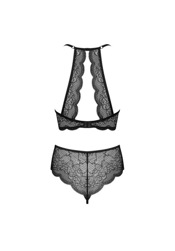 Obsessive Pearlove komplet 2-częściowy czarny M/L
