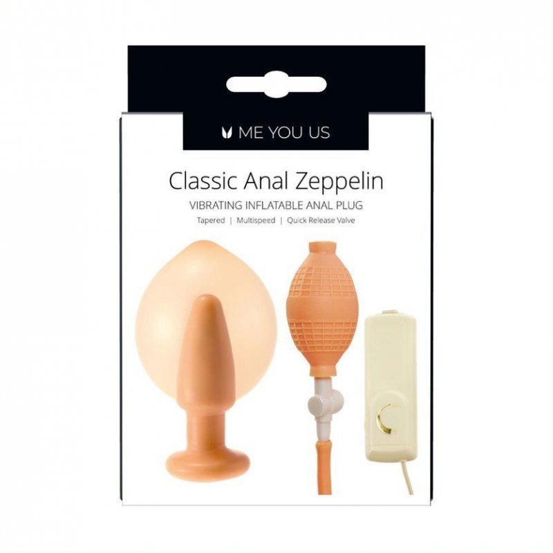 Wibrujący pompowany korek analny zatyczka plug dawca orgazmów