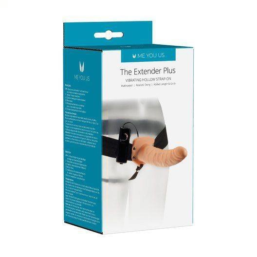 Cielista proteza penisa przedłużka dildo strap on z wibracją