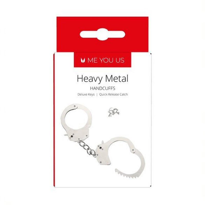 Kajdanki stalowe  Heavy Metal Handcuffs 