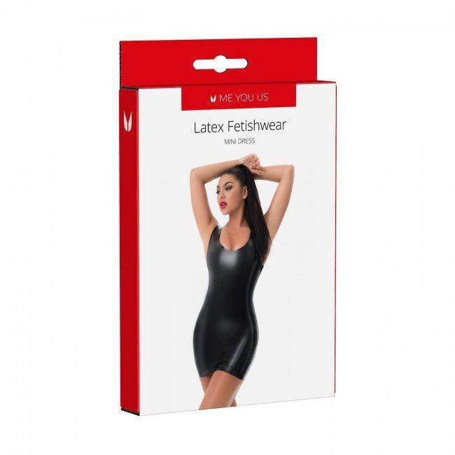 Me You Us lateksowa sukienka mini S
