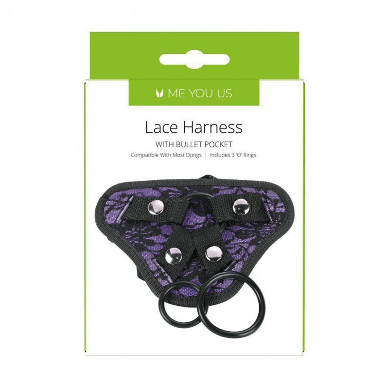 Uprząż do strap-on Me You Us Purple Adjustable Harness