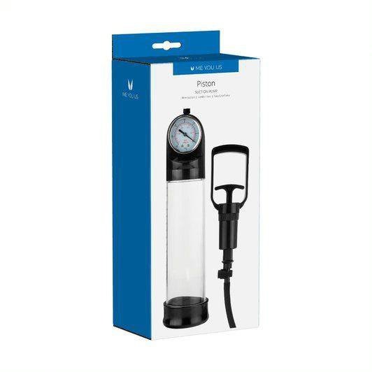 Me you us piston pump clear/black