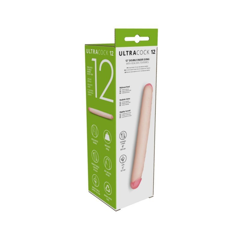 Me You Us ultra cock double ended dildo (12&quot;)