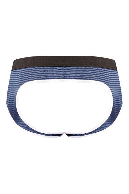 Męskie seksowne jockstrapy bokserki granatowe Naval jock bikini S