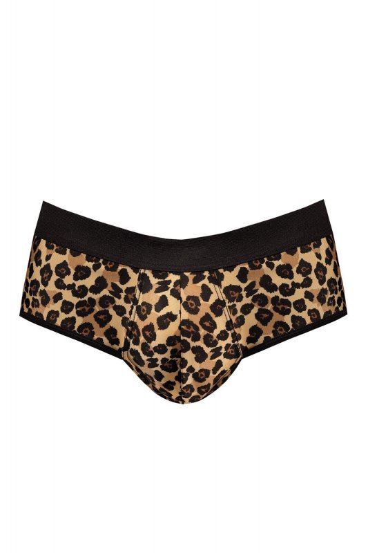 Męskie seksowne jockstrapy bokserki w panterkę Mercury jock bikini M