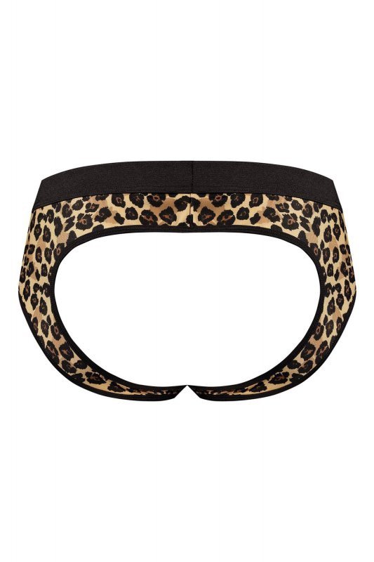 Męskie seksowne jockstrapy bokserki w panterkę Mercury jock bikini M