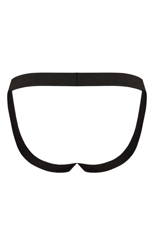 Męskie seksowne jockstrapy majtki czarne jednolite Petrol jock strap XXXL