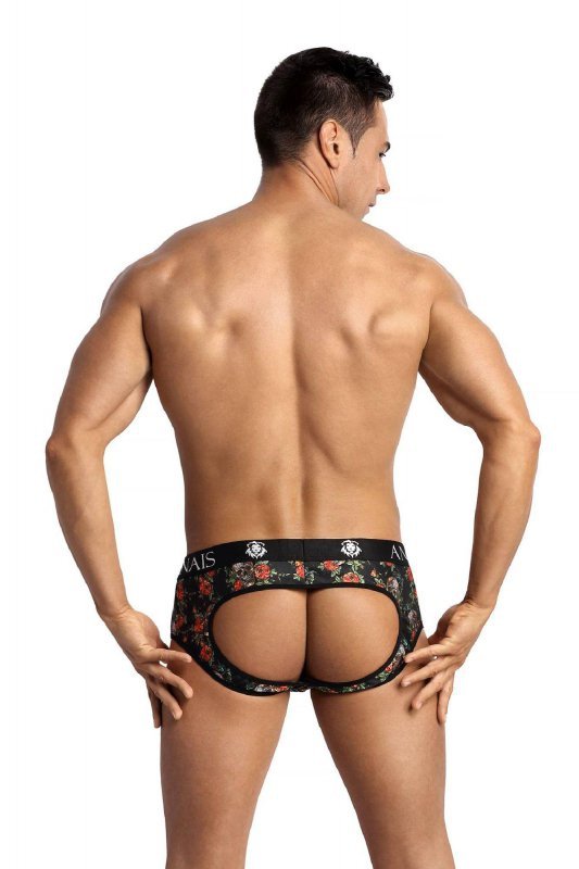 Męskie jockstrapy majtki odkryte pośladki Power Jock bikini M