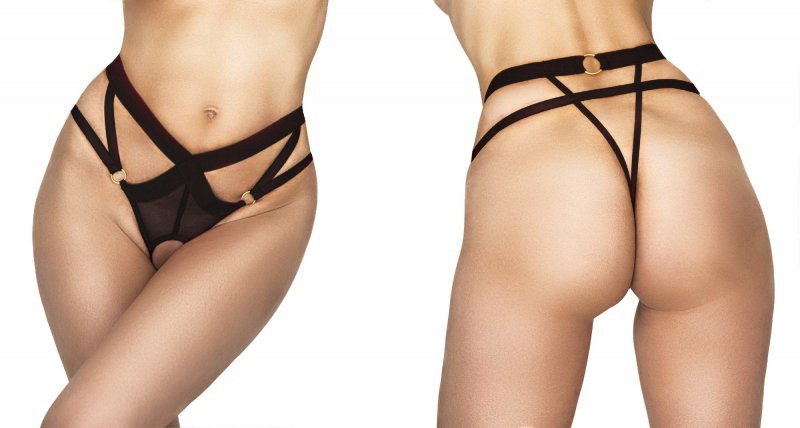 Meredith thong black S/M