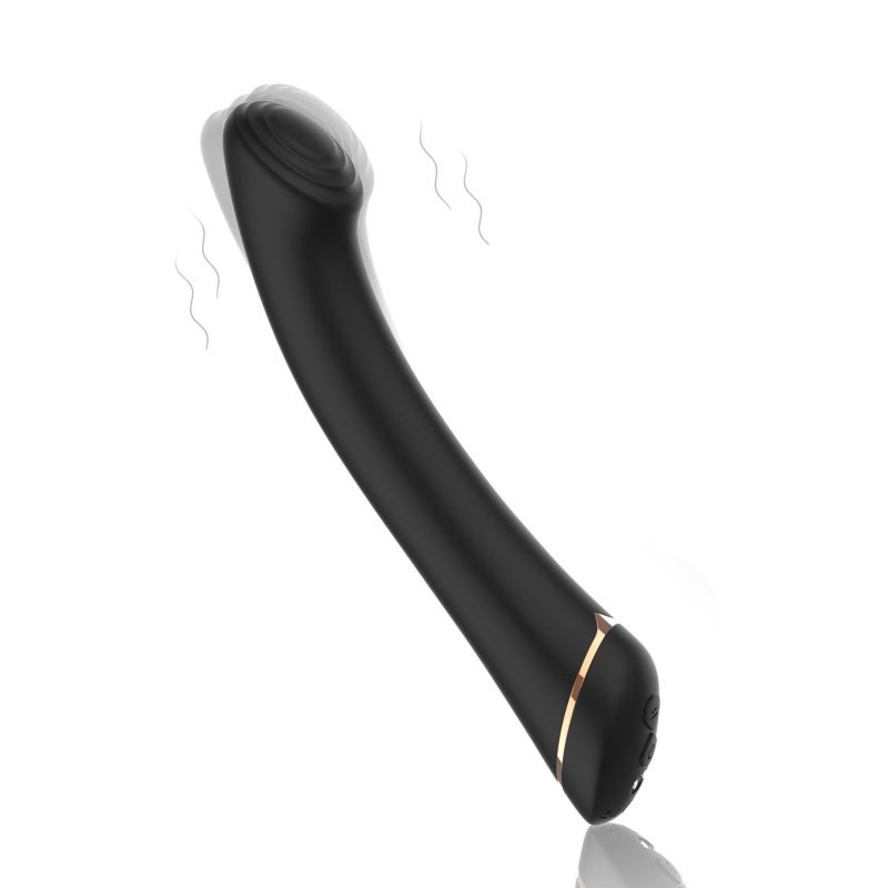 Elegancki zakrzywiony wibrator stymulator punktu G