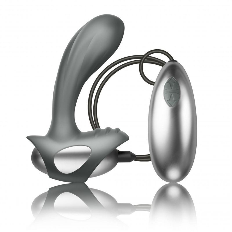 Wibrujący masażer prostaty korek analny sterowany pilotem