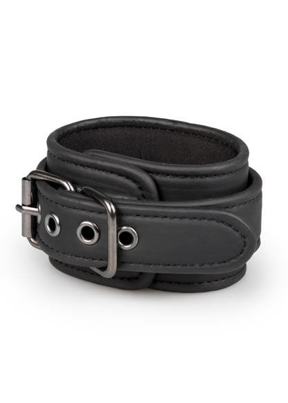 Kajdanki Black Leather Handcuffs