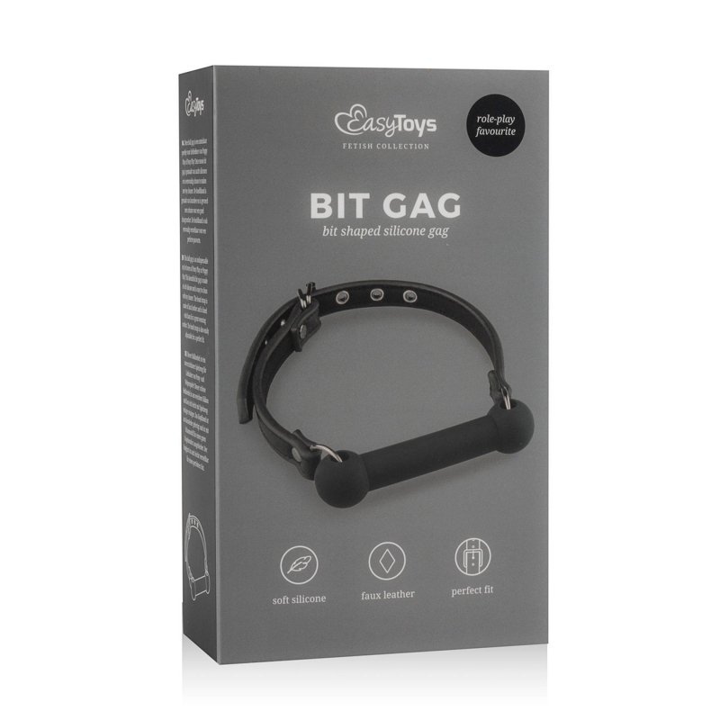 Knebel kość do ust Silicone Bit Gag