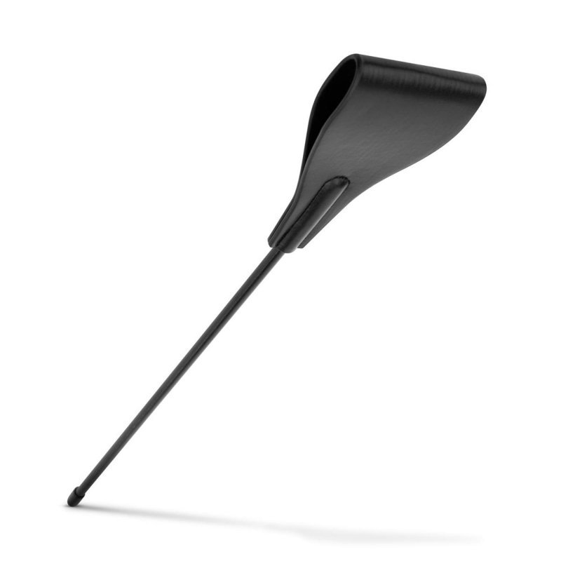 Czarny pejcz do BDSM Black Whip 42,5 cm