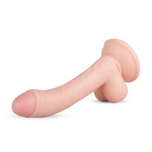 Realistyczne dildo jak prawdziwy penis na przyssawce 19 cm