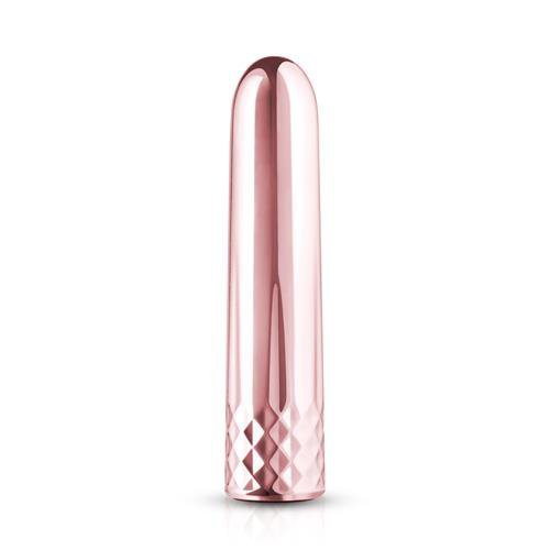 Elegancki mini wibrator pociskowy 10 trybów wibracji złoty