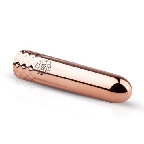 Elegancki mini wibrator pociskowy 10 trybów wibracji złoty