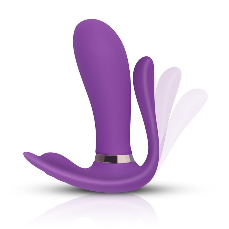 Remote wearable vibrator purple
