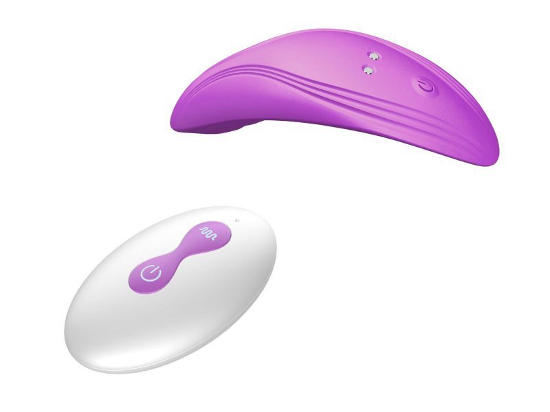 Ultrathin wearable remote mini vibe purple
