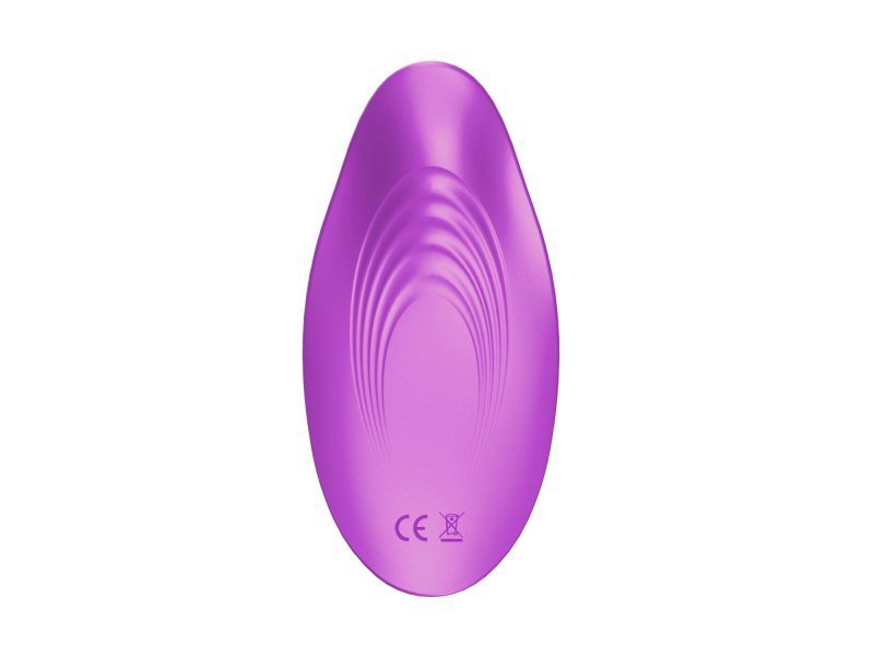 Ultrathin wearable remote mini vibe purple