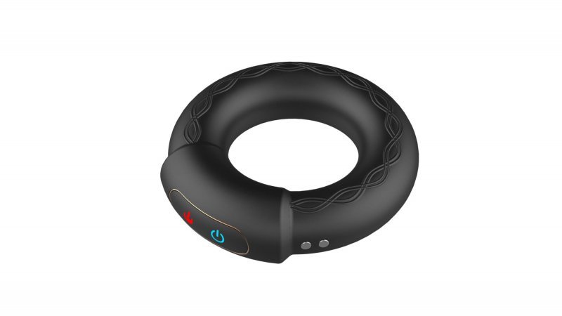 Vibrating penis ring with heating function