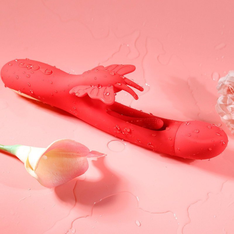 Wibrator króliczek Butterfuly dual flicking vibrator