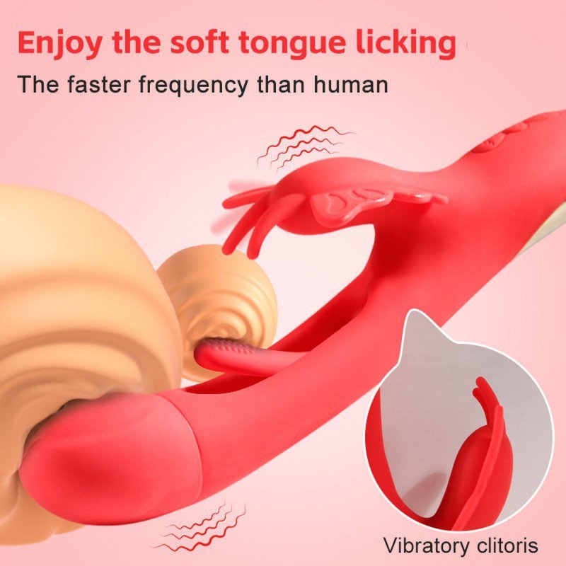 Wibrator króliczek Butterfuly dual flicking vibrator
