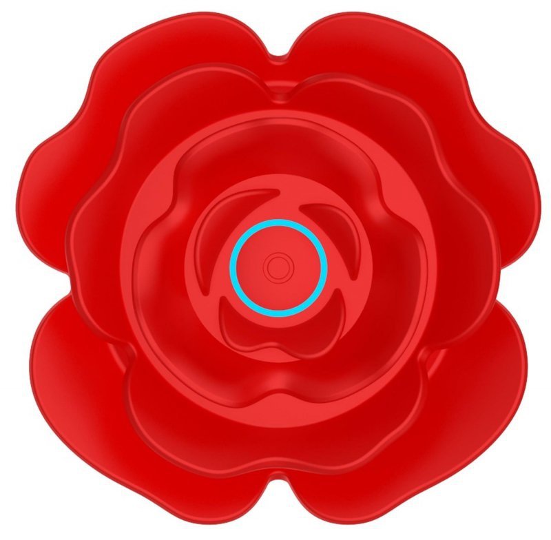 Korek analny rotacja Rose rotating anal plug