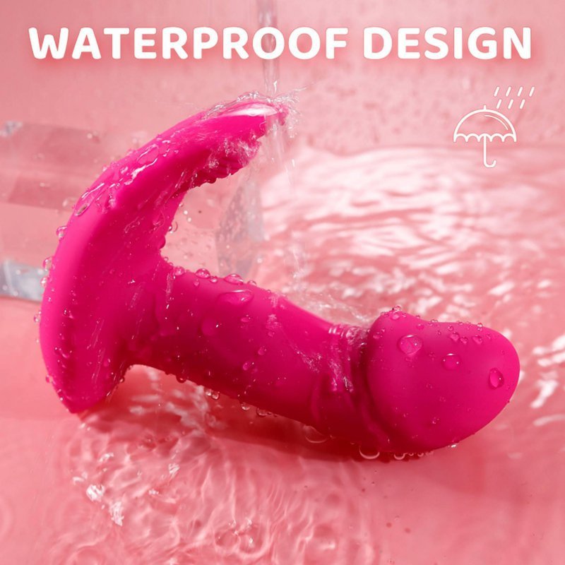 Wibrator do majtek na pilot z lizaniem Flicking wearable vibrator