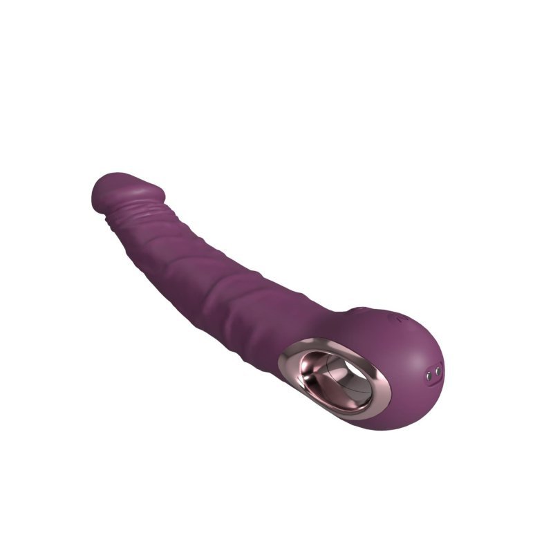 Klasyczny wibrator damski Realistic Vibrator PURPLE
