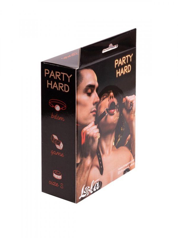 Knebel  kulka do ust Ball gag Party Hard Charmer M