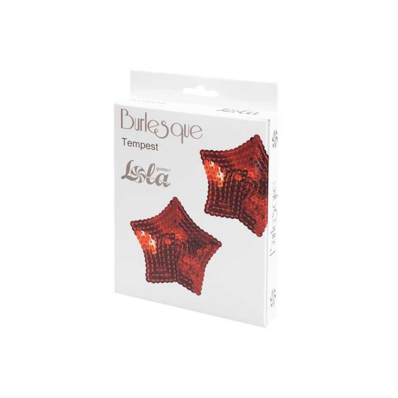 Nasutniki Burlesque tempest red gwiazdki na piersi