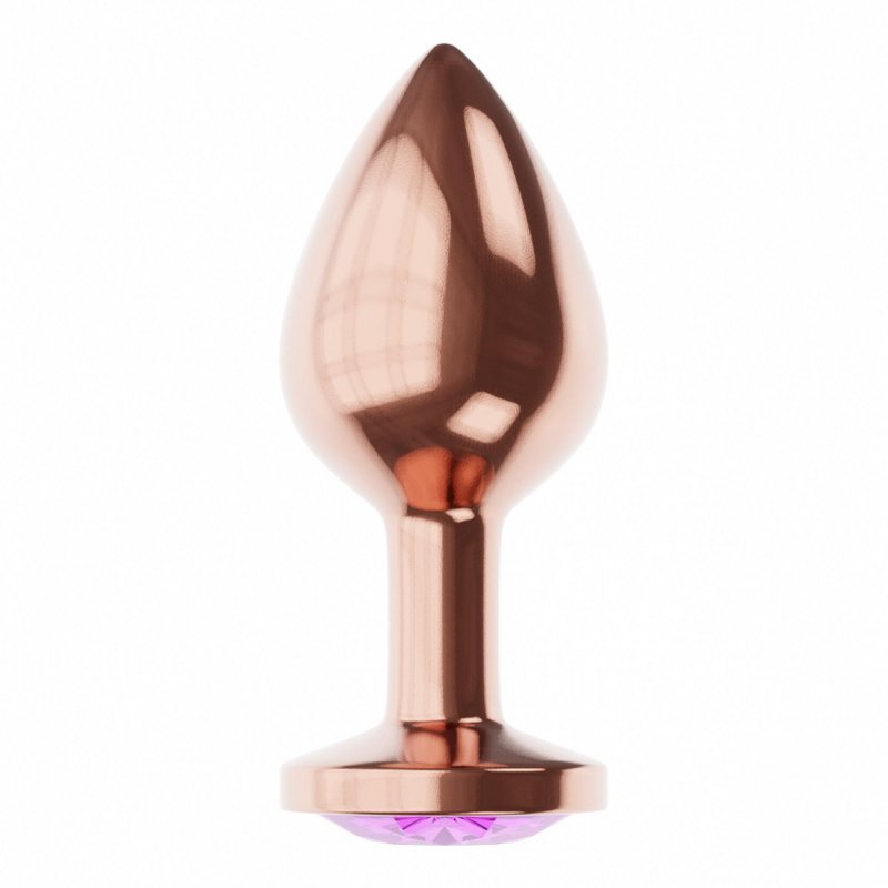 Plug butt plug diamond amethyst shine s rose gold